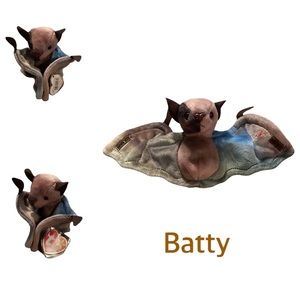 Batty Ty Rare Retired Original Beanie Baby